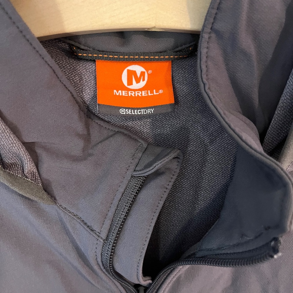 Merrell Hooded Soft Shell Rain Jacket, Women's Xl… - image 2